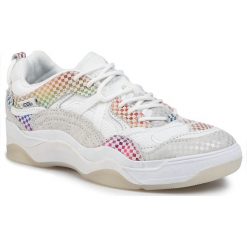 Sneakersy VANS - Varix Wc VN0A3WLNTWA1 (Glory Check) True Wht/Blk. Białe półbuty damskie Vans, ze skóry. W wyprzedaży za 409,00 zł.