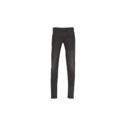 Jeansy slim fit Diesel THOMMER. Czarne jeansy męskie relaxed fit Diesel. Za 659,00 zł.