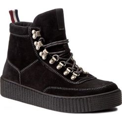 Botki męskie: Kozaki TOMMY HILFIGER - DENIM Kenneth 2B FM0FM00819 Black 990