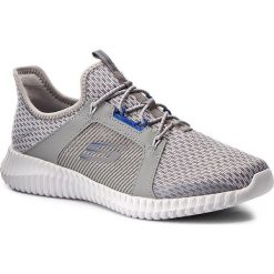 Buty SKECHERS - Elite Flex 52640/GYBL Grey/Blue. Szare buty sportowe męskie Skechers, ze skóry ekologicznej, bez zapięcia, na fitness i siłownię. Za 299,99 zł.
