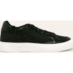 Dkny - Buty. Czarne buty sportowe damskie DKNY, bez wzorów, z gumy, sportowe. W wyprzedaży za 319,90 zł.