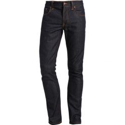 Nudie Jeans GRIM TIM Jeansy Slim Fit raw denim. Czarne jeansy męskie marki Nudie Jeans, m, bez wzorów. Za 459,00 zł.