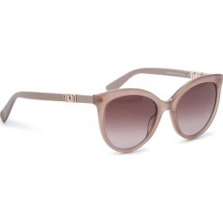 Okulary przeciwsłoneczne MAXMARA - Mm Jewel II 54-21-145 Nude FWM. Pomarańczowe okulary przeciwsłoneczne damskie MaxMara. W wyprzedaży za 599,00 zł.