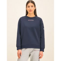 Bluza Tommy Sport Graphic S10S100417. Niebieskie bluzy sportowe damskie Tommy Sport, s, bez wzorów, z elastanu, bez rękawów, bez kaptura. Za 359,00 zł.