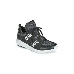 Buty Karl Lagerfeld VITESSE LEGERE WEB MESH. Czarne trampki i tenisówki damskie KARL LAGERFELD, bez wzorów, z meshu, bez zapięcia. Za 601,30 zł.