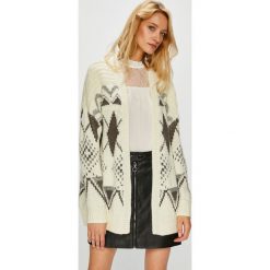 Pepe Jeans - Kardigan. Białe kardigany damskie marki Pepe Jeans, s, z elastanu. W wyprzedaży za 299,90 zł.