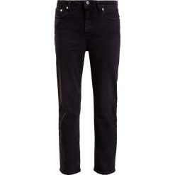 Jeansy damskie: The Editor STRIPE Jeansy Straight Leg black