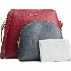 Torebka FURLA - Boheme 992545 E EQ35 ARE Ciliegia d. Czerwone torebki klasyczne damskie marki Furla, bez wzorów, ze skóry, bez dodatków. Za 875,00 zł.