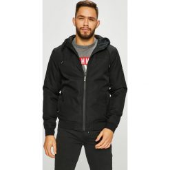 Review - Kurtka. Czarne kurtki męskie przejściowe marki Review, l, z materiału, z kapturem. W wyprzedaży za 159,90 zł.