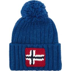 Napapijri Semiury 2 Czapka zimowa Niebieski. Niebieskie czapki męskie Napapijri, na zimę, bez wzorów, z wiskozy. Za 195,95 zł.