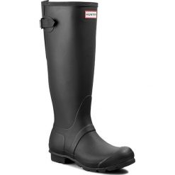 Buty zimowe damskie: Kalosze HUNTER – Orginal Back Adjust WFT1001RMA Black