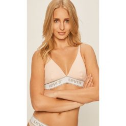 Levi's - Biustonosz. Różowe biustonosze Levi's®, z nadrukiem, z elastanu. Za 99,90 zł.