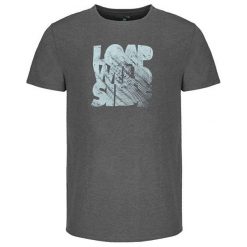 Loap Męski T-Shirt Auden Asp Melange clm1878-t93x (Rozmiar Xl). Szare t-shirty męskie marki Loap, xl. W wyprzedaży za 47,00 zł.
