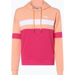 FILA - Damska bluza nierozpinana – Ella, różowy. Różowe bluzy damskie Fila, s, bez wzorów, bez rękawów, bez kaptura. Za 379,95 zł.