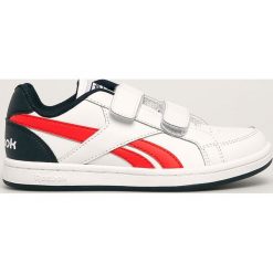 Reebok Classic - Buty dziecięce Royal Prime Alt. Białe trampki chłopięce Reebok Classic, bez wzorów, z gumy, sportowe, bez zapięcia. Za 129,90 zł.