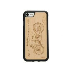 IPhone 7 Drewniane etui Harley Patent. Brązowe etui damskie marki Bewood, z lakierowanej skóry. Za 109,00 zł.