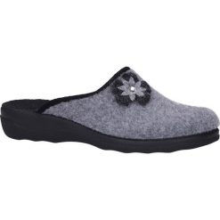 Szare kapcie z kwiatkiem inblu ca000098. Szare kapcie damskie Inblu. Za 39,99 zł.