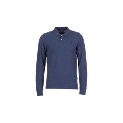 Koszulki polo z długim rękawem Gant CONTRAST COLLAR PIQUE LS RUGGER. Niebieskie koszulki męskie GANT, s, bez wzorów, polo, z długim rękawem, długie. Za 407,20 zł.