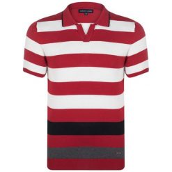 Giorgio Di Mare Koszulka Polo Męska gi8260959 Xxl Czerwona. Czerwone koszulki męskie Giorgio di Mare, xxl, w paski, bez rękawów. Za 139,00 zł.