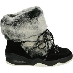 Botki - E8-01 BLACK. Czarne botki damskie skórzane Venezia. Za 449,00 zł.