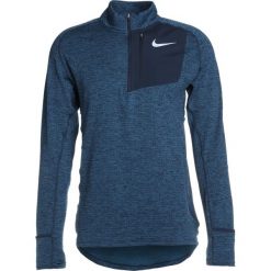 Koszulki sportowe męskie: Nike Performance RUNNING THERMA SPHERE Koszulka sportowa obsidian/heather/reflective silver