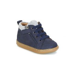 Buty Dziecko Shoo Pom BOUBA ZIP WOOL. Niebieskie trampki chłopięce Shoo Pom, bez wzorów, bez zapięcia. Za 239,20 zł.