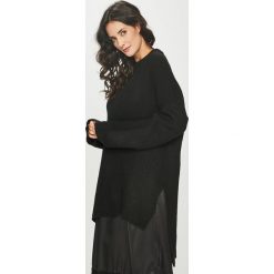 Answear - Sweter. Żółte swetry damskie ANSWEAR, s, bez wzorów, z elastanu, bez rękawów, długie, bez kaptura. W wyprzedaży za 89,90 zł.