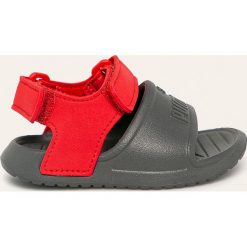 Puma - Sandały dziecięce Divecat v2 Injex. Szare sandały chłopięce Puma, z gumy, bez zapięcia. W wyprzedaży za 99,90 zł.