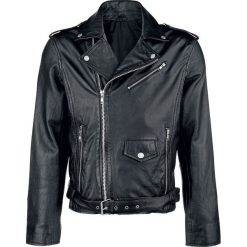 Classic Style kurtka skórzana Kurtka skórzana czarny. Czarne kurtki męskie bomber Classic Style, l, z materiału, klasyczne. Za 649,90 zł.