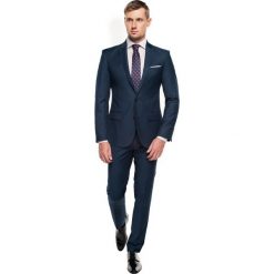 Garnitury: garnitur verton 311 granatowy slim fit
