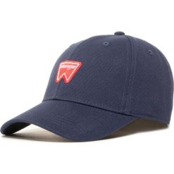 Czapka z daszkiem WRANGLER - Logo Cap W0U5U5114 Navy. Niebieskie czapki damskie Wrangler, bez wzorów, z bawełny. Za 129,00 zł.