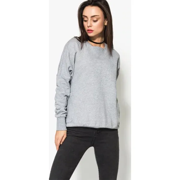 Confront Bluza Brier , szary, rozmiar M. Szare bluzy damskie Confront, s, bez wzorów, z materiału, bez rękawów, bez kaptura. W wyprzedaży za 49,99 zł.