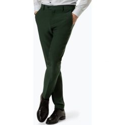 Finshley & Harding London - Męskie spodnie od garnituru modułowego – Grant, zielony. Zielone spodnie męskie marki Finshley & Harding London, s, bez wzorów, eleganckie. Za 199,95 zł.