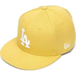 New Era LA Dodgers Czapka z daszkiem Żółty. Żółte czapki męskie New Era, bez wzorów, z bawełny. Za 171,95 zł.