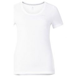 Odlo Koszulka s/s crew neck MAREN biała r. L. Białe topy sportowe damskie marki Odlo, l. Za 149,95 zł.