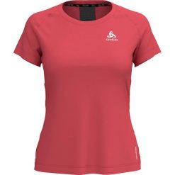 Koszulka sportowa "Element" w kolorze czerwonym. Czerwone bluzki sportowe damskie Odlo Women, na lato, m, z nadrukiem, ze skóry, z okrągłym kołnierzem, bez rękawów, bez kaptura. W wyprzedaży za 89,95 zł.