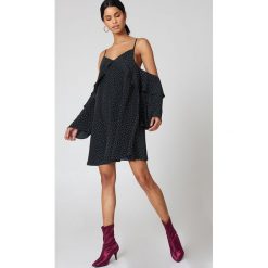 Sukienki hiszpanki: Neon Rose Sukienka Star – Black