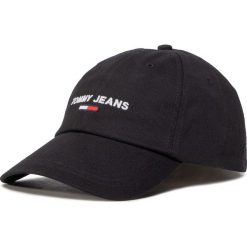 Czapka z daszkiem TOMMY JEANS - Tjm Sport Cap AM0AM05954 BDS. Czarne czapki męskie Tommy Jeans, bez wzorów, z bawełny, sportowe. Za 139,00 zł.