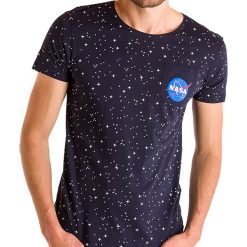 ALPHA INDUSTRIES STARRY T > 17650907. Koszulki męskie Alpha Industries, xl, z aplikacjami, z bawełny, street, z okrągłym kołnierzem, bez rękawów. W wyprzedaży za 129,99 zł.