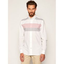 Koszula TOMMY HILFIGER Natural Soft Global MW0MW13443. Białe koszule męskie TOMMY HILFIGER, m, bez wzorów, z bawełny, casualowe, bez kołnierzyka, bez rękawów. Za 449,00 zł.