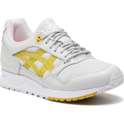 Sneakersy ASICS - Gelsaga 1192A059 Glacier Grey/Mustard 021. Szare półbuty damskie Asics, ze skóry. W wyprzedaży za 279,00 zł.