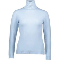 Sweter w kolorze błękitnym. Niebieskie swetry damskie Cachemire Closet, m, bez wzorów, z wełny, bez rękawów, bez kaptura. W wyprzedaży za 149,95 zł.