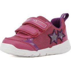 Geox tenisówki dziewczęce RUNNER B02H8C_01402_C8370 24 różowe. Różowe trampki dziewczęce Geox, z bawełny. Za 199,00 zł.