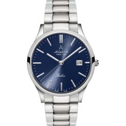 Zegarek Atlantic Męski Sealine 62346.41.51 Szafirowe szkło srebrny. Niebieskie zegarki męskie Atlantic, srebrne. Za 816,99 zł.