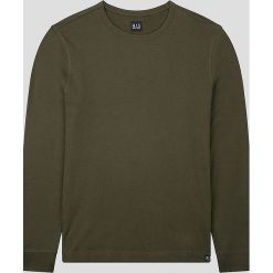 Koszulka w kolorze khaki. Brązowe koszulki męskie H.I.S, m, bez wzorów, z bawełny, z okrągłym kołnierzem, bez rękawów. W wyprzedaży za 65,95 zł.