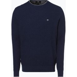 Fynch Hatton - Sweter męski, niebieski. Niebieskie swetry męskie marki Fynch-Hatton, xl, bez wzorów, z dzianiny, bez kołnierzyka, bez kaptura. Za 349,95 zł.