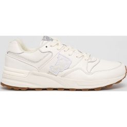 Polo Ralph Lauren - Buty. Białe sneakersy męskie Polo Ralph Lauren, ze skóry, na sznurówki. W wyprzedaży za 449,90 zł.