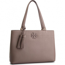 Torebka TORY BURCH - Triple Compartment 54298 Silver Maple 963. Pomarańczowe torebki klasyczne damskie Tory Burch, bez wzorów, ze skóry, klasyczne, bez dodatków. Za 2129,00 zł.