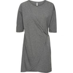 Sukienki: Sukienka shirtowa bonprix szary melanż