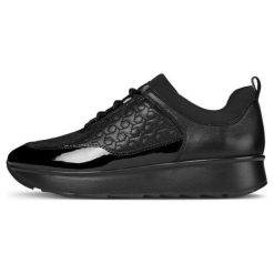 Geox Tenisówki Damskie Gendry 37 Czarne. Czarne trampki i tenisówki damskie Geox, bez wzorów, bez zapięcia. Za 499,00 zł.